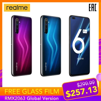 

realme 6 Pro 6pro Global Version 8GB RAM 128GB ROM 90Hz Display Snapdragon 720G 30W Fast Charge 64MP Camera NFC Play Store