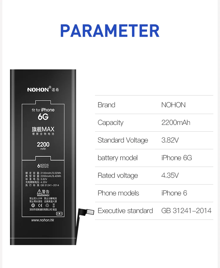 Battery For iPhone 6 (14)