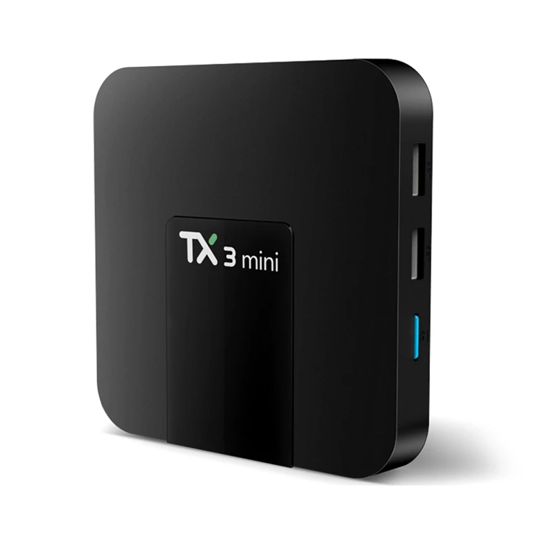 TX3 Мини ТВ приставка на базе Android Box 2G 16G с IPTV подписка Европа французский IT DE UK испанские каналы и VOD Wifi H.265 1080P HDR