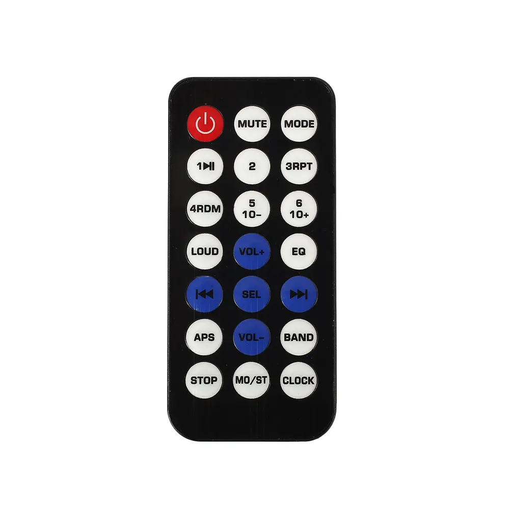Автомобильный MP3 автомобильный Радио Премиум MP3-плеер Bluetooth музыка Черный пульт дистанционного управления смарт
