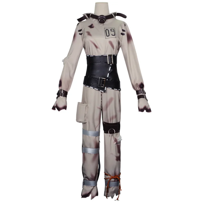 Игра идентичность V машинист Трейси резник косплей костюм новая кожа Survivor комбинезоны Хэллоуин костюмы для женщин