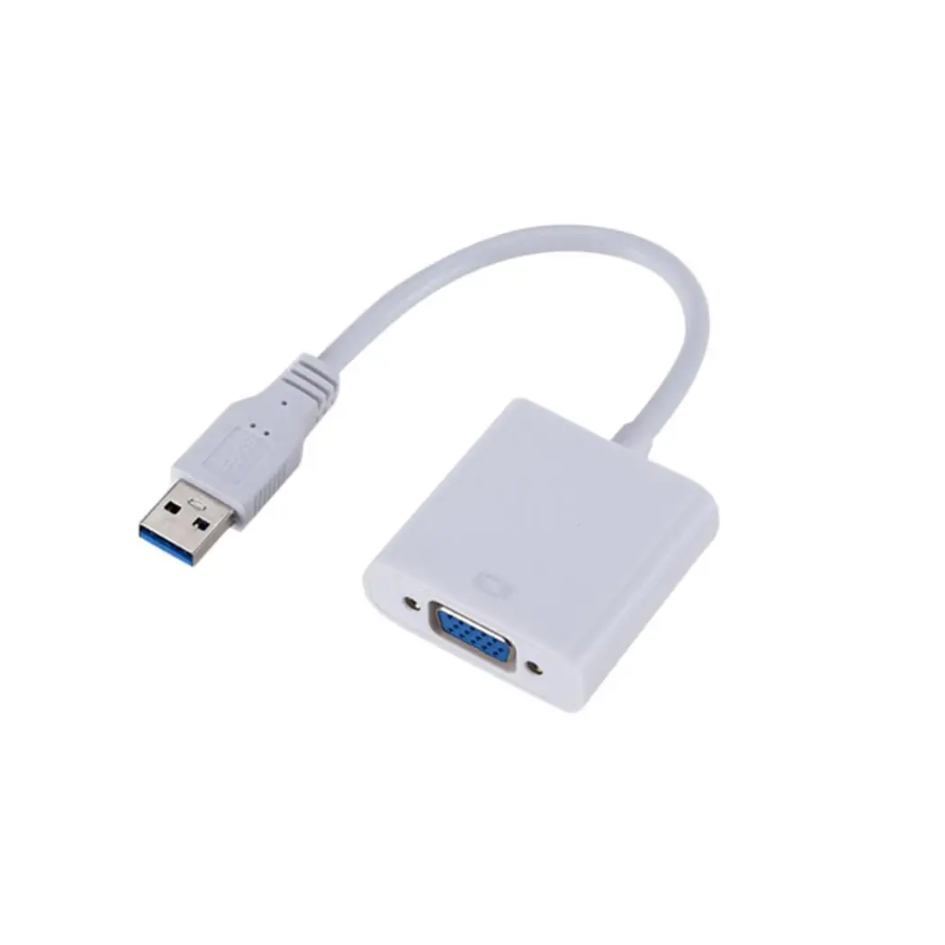 Внешний Кабель-адаптер мини-usb 3,0 Для VGA видео дисплея