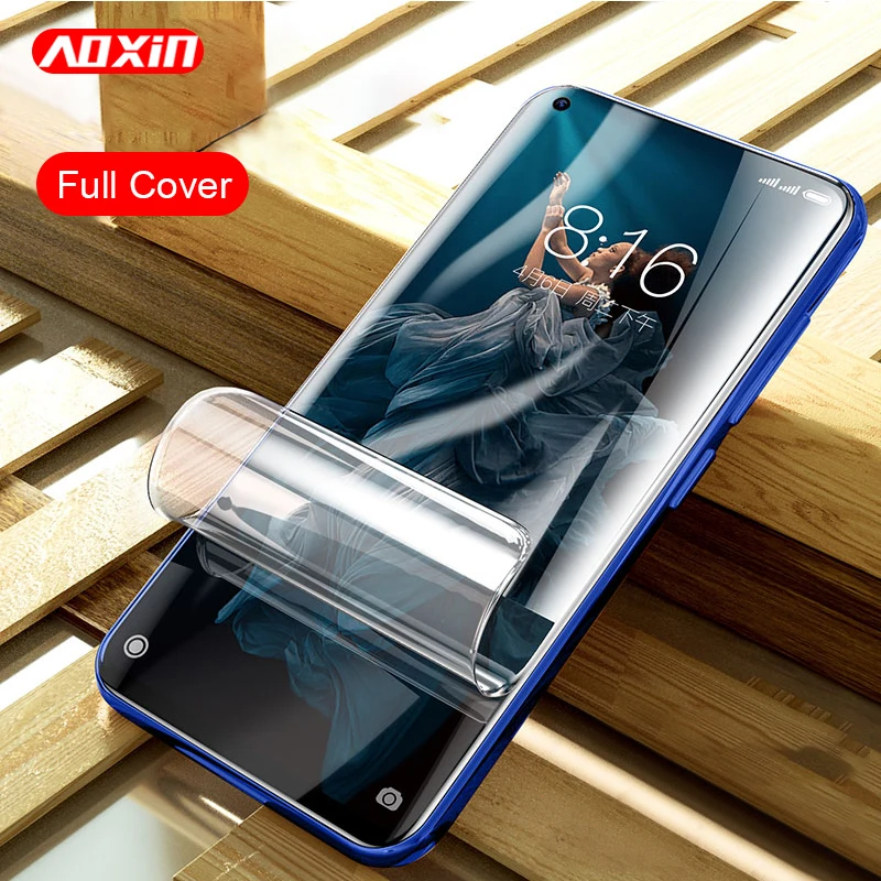 AOXIN 99D полное покрытие изогнутый край протектор экрана для huawei Honor 20 Pro 20i V20 Гидрогелевая пленка для Honor 20i V20 20Pro Мягкий ТПУ