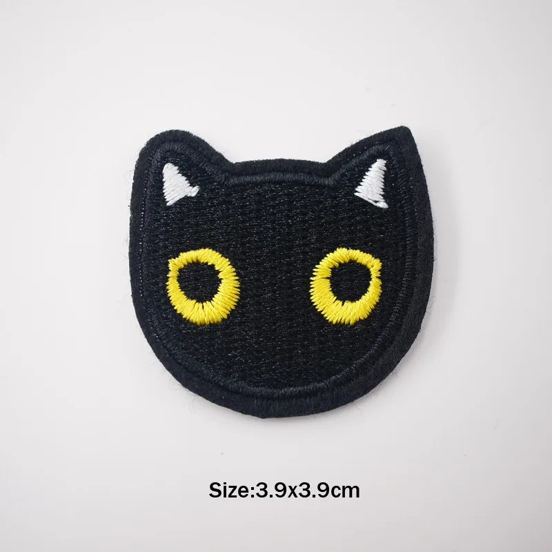 Embroidered Iron on Patches Good Night DIY