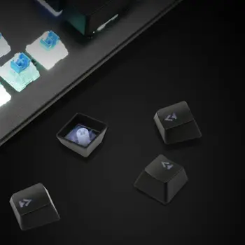 

Wired Mechanical Keyboard RGB LED Backlit Wired Hover Key Cap Gaming Keyboard