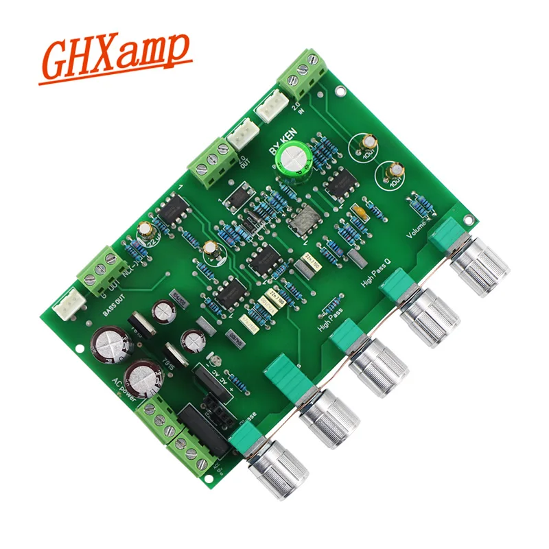 GhxampSubwooferPreampBoardSubwooferFilterFinishedItemBass