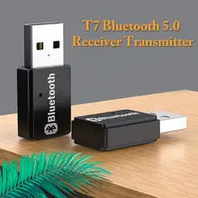 2 в 1 USB Bluetooth 5,0 адаптер аудио передатчик Bluetooth приемник Мини USB Bluetooth ключ беспроводной адаптер для компьютера ПК