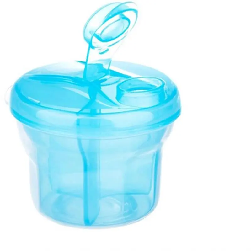 Baby Portable Rotating Milk Powder Box Infant Going Out Milk Powder Box Children's Three-layer Casual Supplementary Food Grid