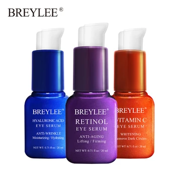 

BREYLEE Eye Serum Eye Mask Retinol Hyaluronic Acid Vitamin C Eye Care Cream Skin Care Eye Bags Moisturizing Dark Circles Firming