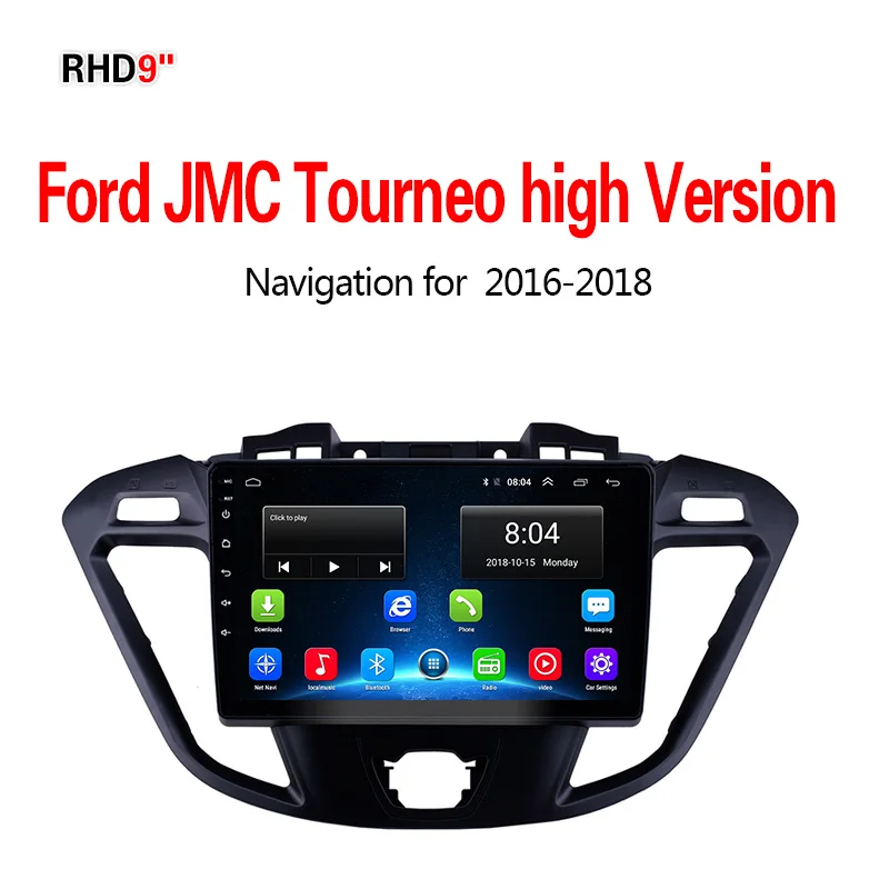 Lionet gps навигация для автомобиля Ford JMC Tourneo высокая версия- 9 дюймов RF1012X - Размер экрана, дюймов: 4G1G16G