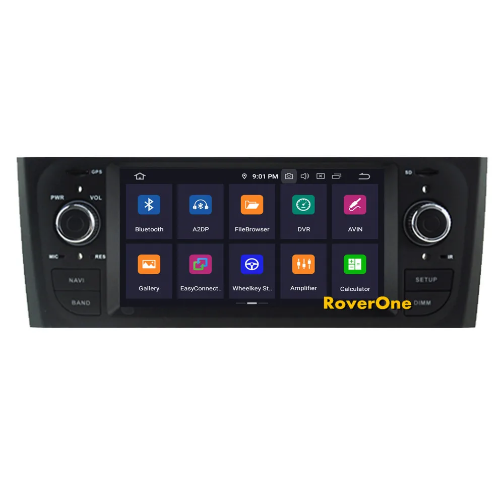 Top RoverOne Car Multimedia Player For Fiat Grande Punto Linea Octa Core Android 9.0 Radio GPS Navigation Central Multimedia 4
