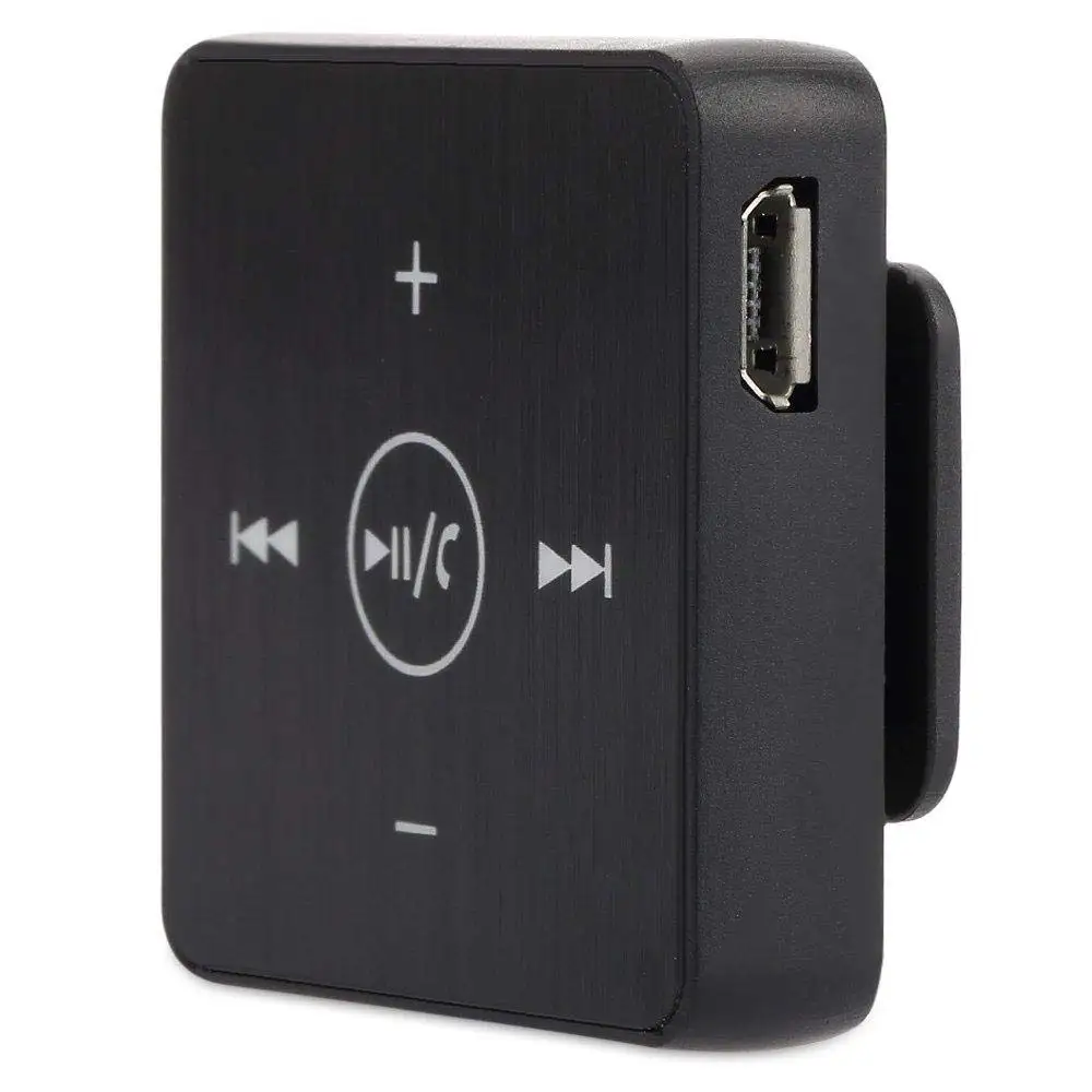 Dual Link Mini Bluetooth 4 1 Audio Adapter Portable Wireless Handsfree Music Receiver With Clip for Headset Earphone Headphone