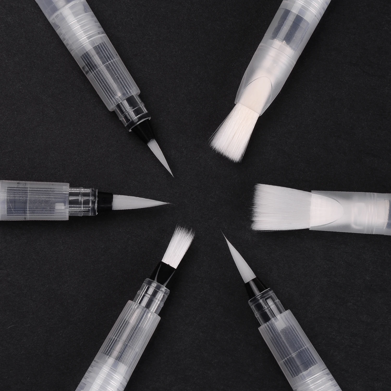 Lot De 30 Pinceaux à Peinture, Pinceaux à Pointe Ronde Et Pointue, Poils En Nylon, Pinceaux Pour Peinture Acrylique, Aquarelle, - Bricolage