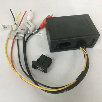 

Car Decoding conversion box ​ Optical Fiber Decoding Box ABS Black Parts