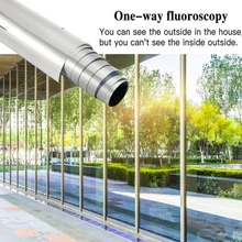 Прочная стеклянная Солнцезащитная пленка 5 м* 50 см блок зеркального эффекта пленка для конфиденциальности ультрафиолетовый свет пленка для окна 3,0 м* 50 см самоклеющаяся