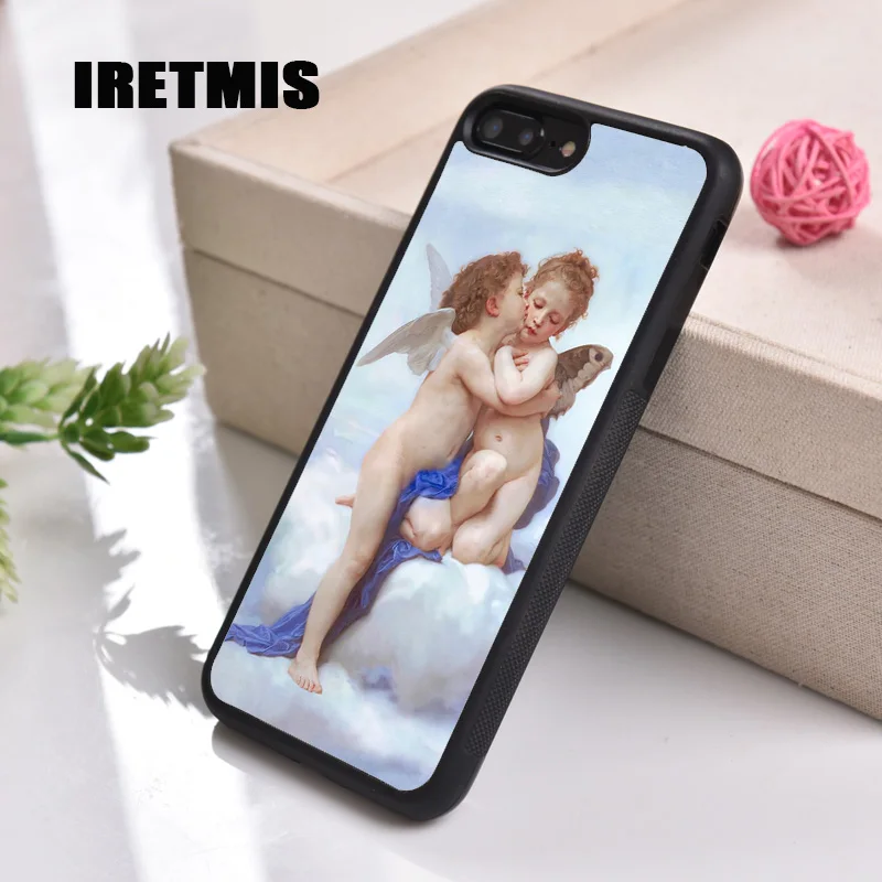 Iretmis 5 5S SE 6 6S Мягкий ТПУ силиконовый чехол для телефона iPhone 7 8 plus X Xs 11 Pro Max XR