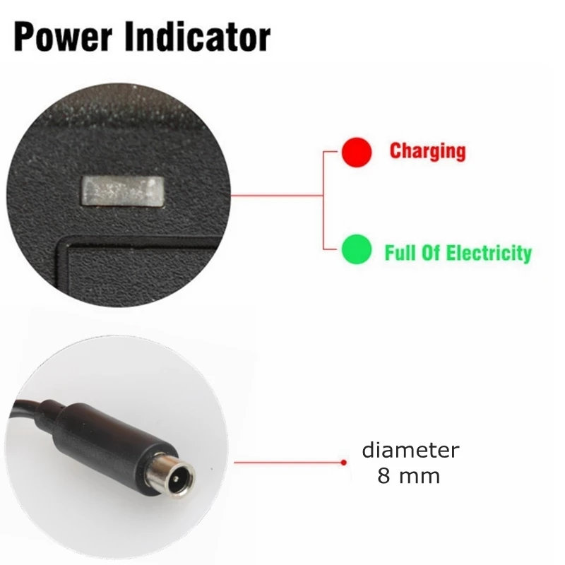 Charger Adapter Battery Charger Battery Charger Adapter Power Supply Adapter 42V 2A Charger Adapter for Xiaomi Mijia M365 Ninebot Es1 Es2 Accessories charger