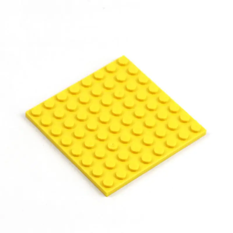 50 шт. 8x8 Dots кубики MOC Классические строительные блоки набор аксессуаров детали