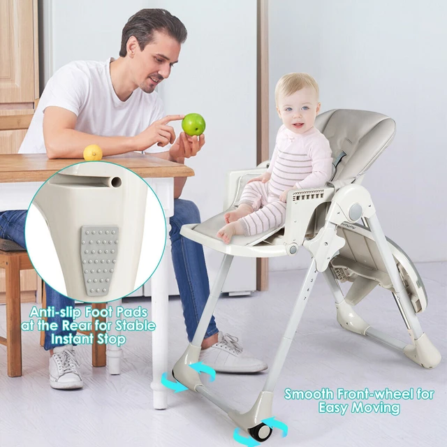 Chaise haute réglable pour bébé, 3 en 1, alimentation - AliExpress