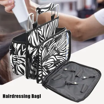 

Hair Scissors Accessories Portable Hairdressing Bag Professional Salon Cosmetic Organizer Pouch Large Capacity Shears Travel