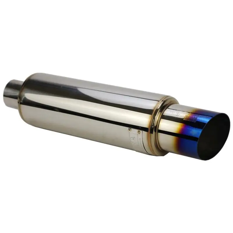 Car Exhaust Pipe Mufflers Tail Universal Stainless Steel Exhaust