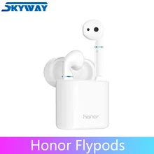 Huawei Honor Flypods/Flypods Pro Беспроводные Наушники Hi-Fi TWS Bluetooth наушники водонепроницаемые IP54 управление беспроводным зарядным устройством