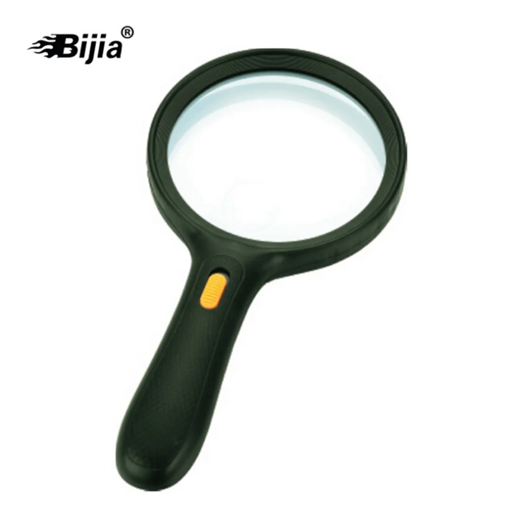 BIJIA 9986-A ручной освещенные СВЕТОДИОДНЫЙ HD старые чтение газеты увеличительное Стекло