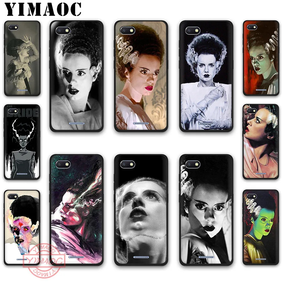 Мягкий силиконовый чехол YIMAOC Bride Of Frankenstein для Redmi K30 Poco X2 4A 8A Note 8T 4X 5A Prime | Мобильные
