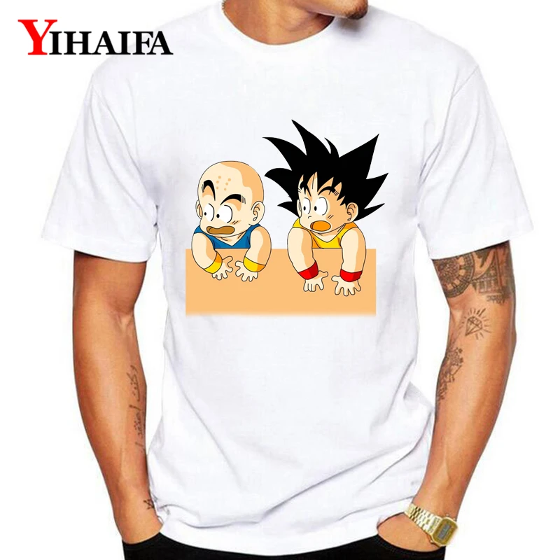 Модная футболка с рисунком Dragon Ball Z для мужчин и детей футболки графическим