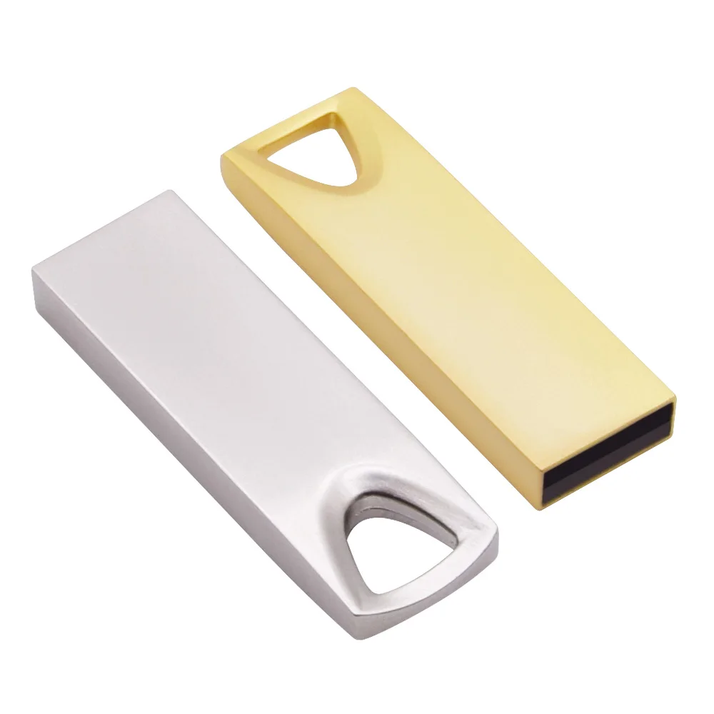 Портативный металлический USB флеш-накопитель 128 ГБ 64 32 16 8 4 Гб 2 0 дюйма