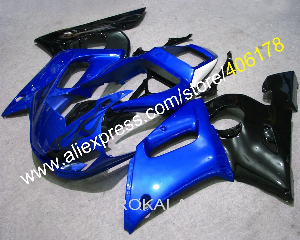 

Гоночные Обтекатели R6 98-02 для мотоциклов Yamaha YZF R6 1998-2002, синие, черные (литьё под давлением)