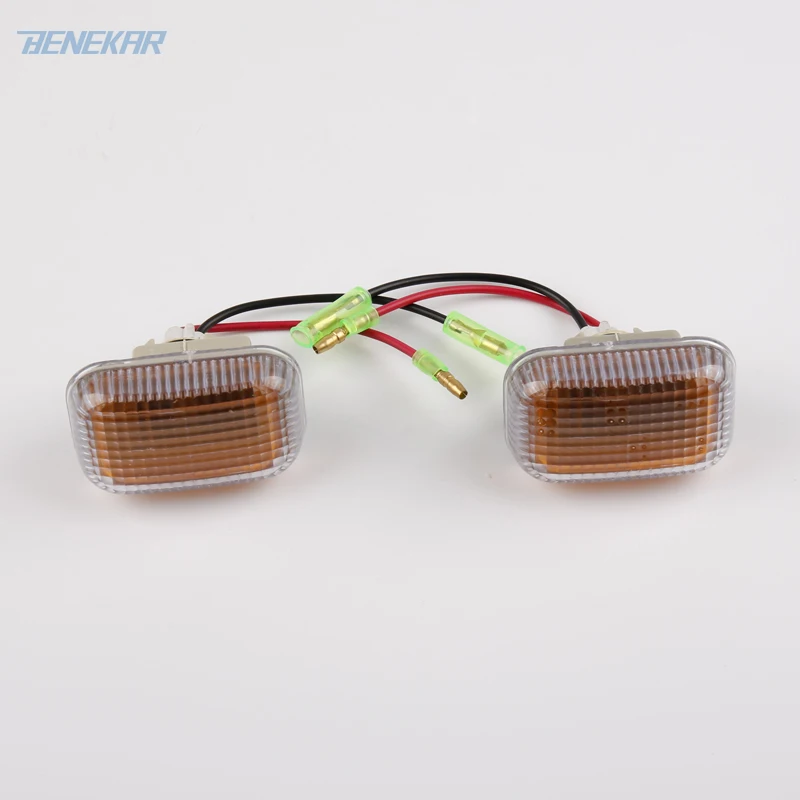 

Benekar 2x Side Fender Repeater Lamp Light Marker Amber for ISUZU Pickup RODEO TF TFR 97-01