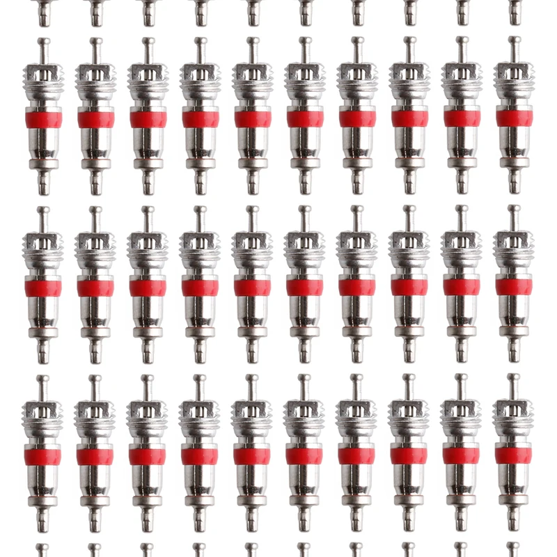

100Pcs/Set Car Truck Replacement Tire Tyre Valve Stem Core Part New