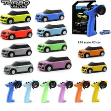 Turbo Racing 1:76 kolorowe RC Car Mini w pełni proporcjonalne z pilotem elektrycznym RTR Kit Control zabawki dla dzieci i dorośli