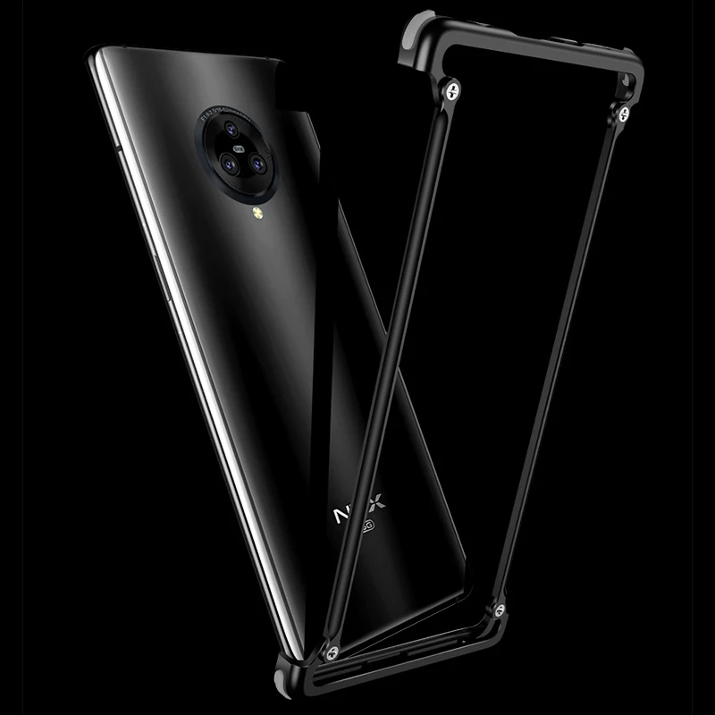 Тонкий Алюминиевый металлический чехол-бампер Oatsbasf для VIVO NEX 3, роскошная подушка безопасности, защита от падения, Жесткий Чехол для VIVO NEX 3/5G Capa