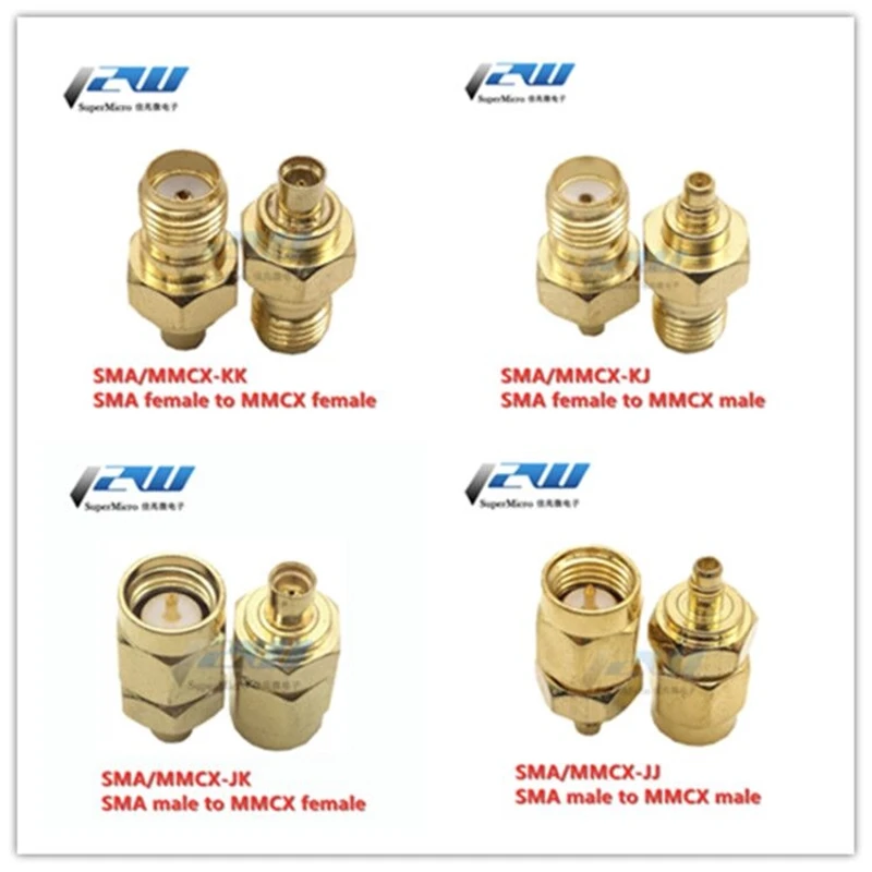 RF coaxial SMA to MMCX F inch JJ KK JK KJ male and female adapter