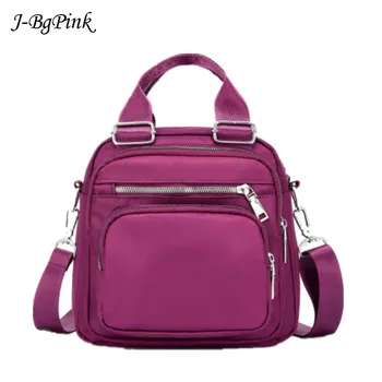 

New Ladies Messenger Bags Light Travel bag Waterproof Nylon Bag Double Shoulder Bags Casual Quality Crossbody bag Multi-pocket
