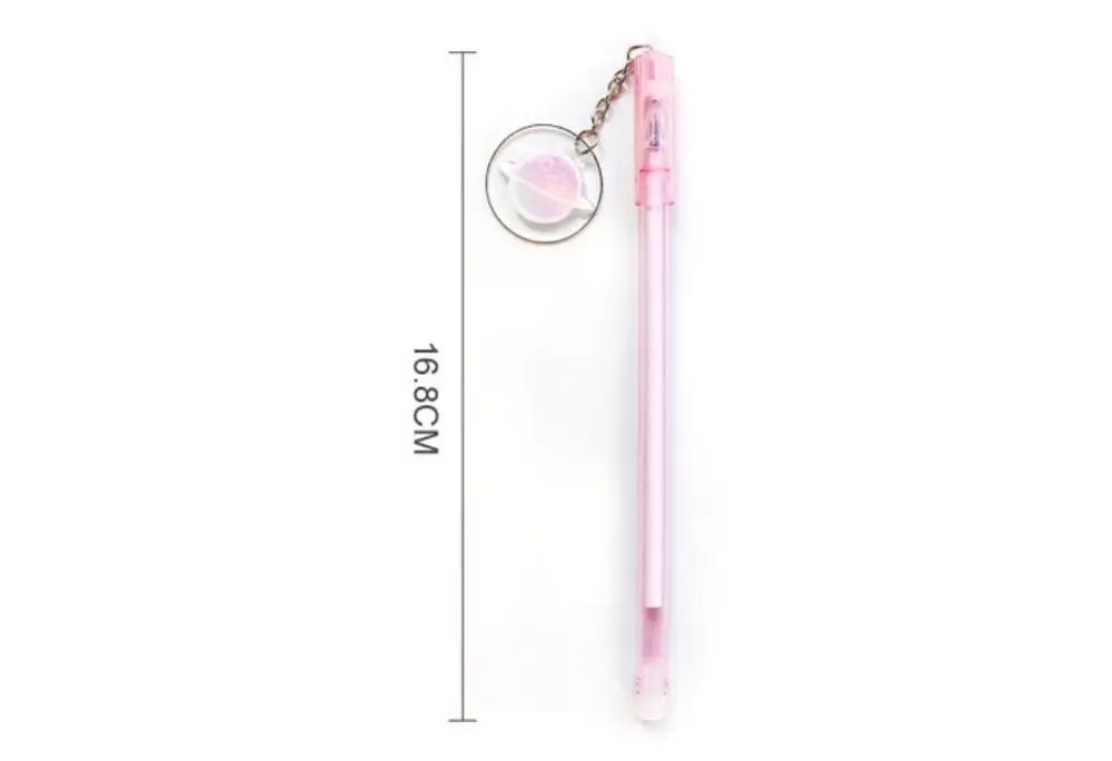 korea pretty star sky pendant gel pen cartoon neutral pen student prize office black write pen promotion gift pen 0.5mm 48pc/lot