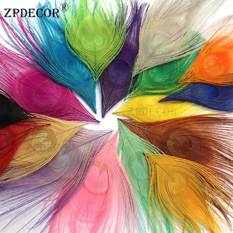 

ZPDECOR 3-7 cm Peacock feathers trim for decoration