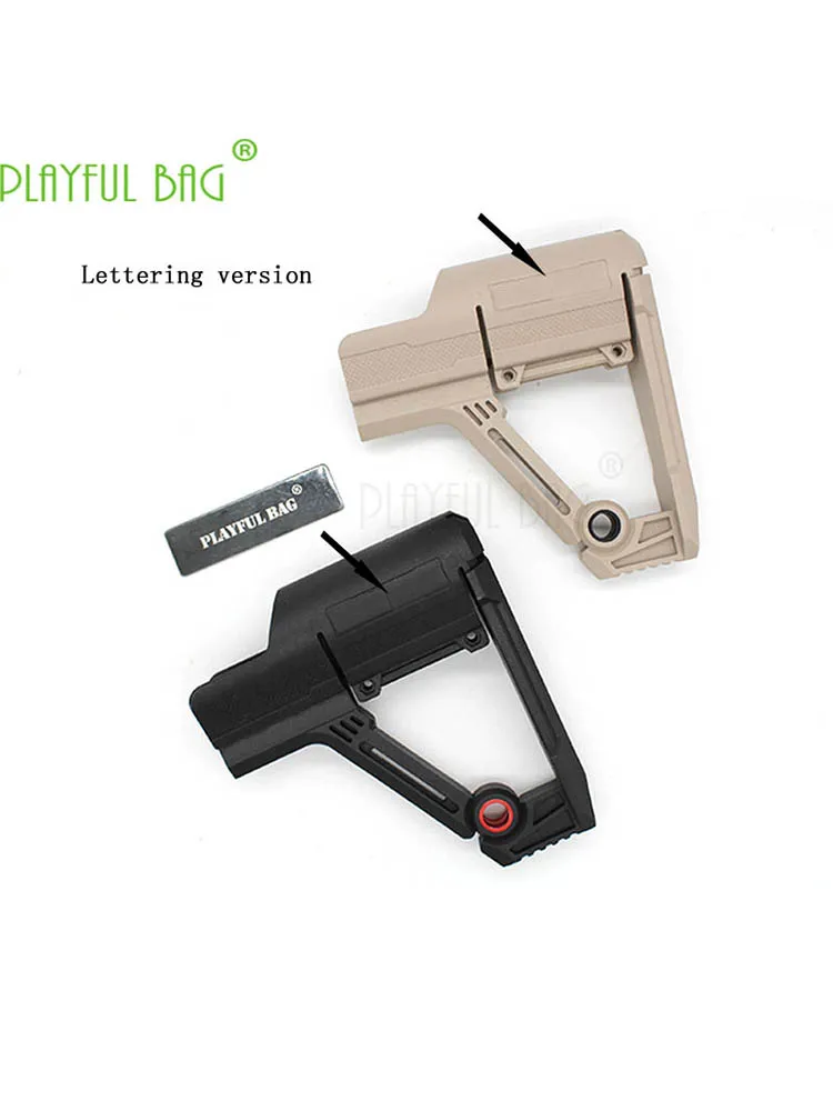 

Outdoor sports reality CS SBR nylon rear stock jinming9 water gun M4 refit quick detachable CQB short dash 416 KD42