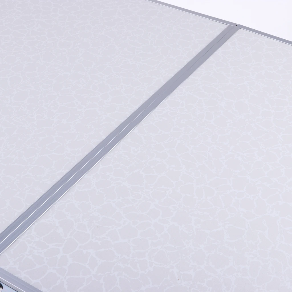 Aluminum Camping Folding Table Breakfast Serving Bed Tray Portable Picnic Table for Camping Hiking Outdoor Tools