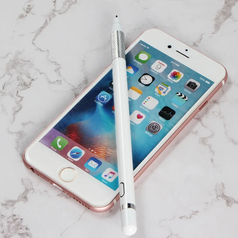 

828W Active Capacitive Pen High Compatibility Carbon Fiber Drawing Pen Mobile Phone And Tablet Universal Stylus Wholesale