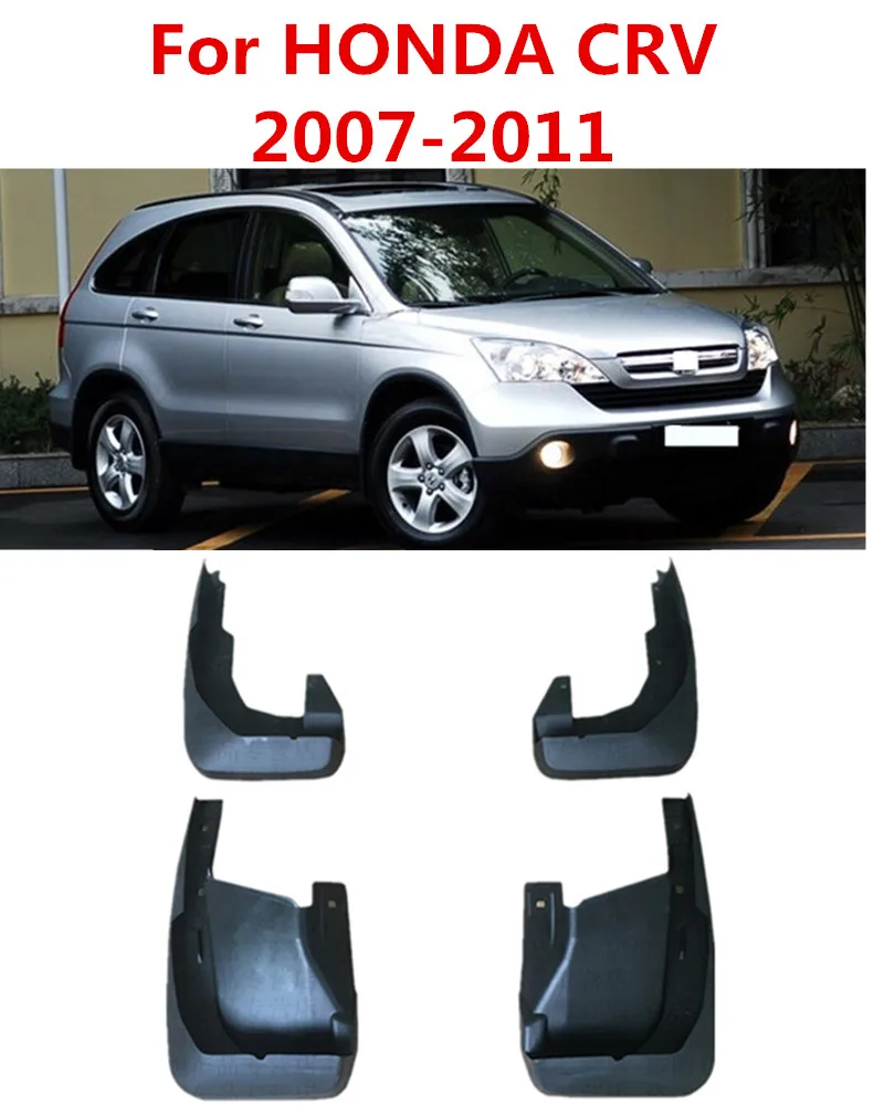Автомобильные Брызговики для Honda CR-V CRV 2007- Брызговики передние и задние брызговики крыло - Цвет: Honda CRV 2007-2011