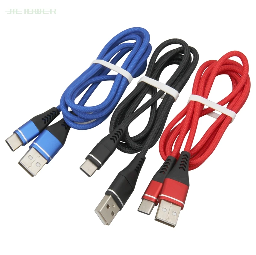 300 шт./лот USB C кабель рыболовный Тип пряжи C кабель для samsung S9 S10 S8 Быстрая зарядка type-c кабель для huawei P20 Xiaomi 2S