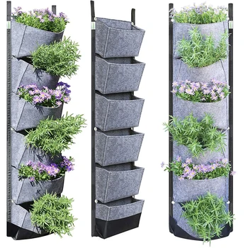 6 Pocket Vertical Planting Bags