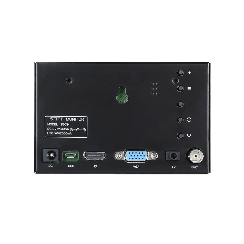 Eyoyo " маленький Hdmi монитор портативный vga монитор CCTV экран lcd 800x480 ips монитор BNC AV/VGA дисплей светодиодный автомобильный монитор