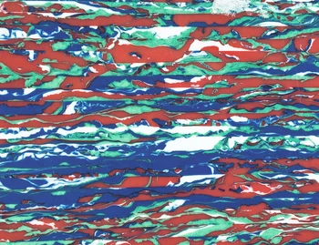 

Acrylic-Celluloid Sandwich Color Sheets 3.0mm for Jewelries, Crafts, Art Works, Decoration - Tibetan Streamer (CL2403)