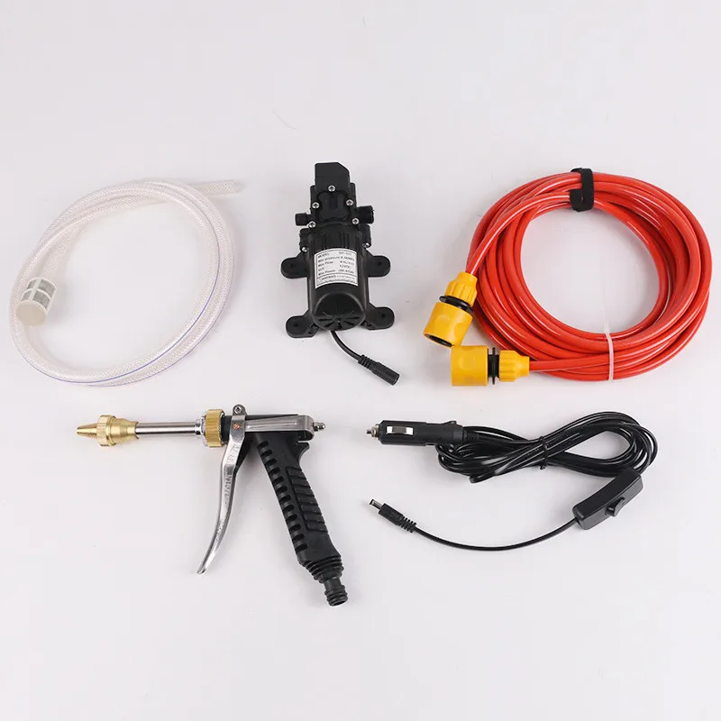 High Pressure Wash Water  Wash Cleaning Watering Lawn and Garden Pump Kit Sprayer Gun Car Sprinkle 12V 65W
