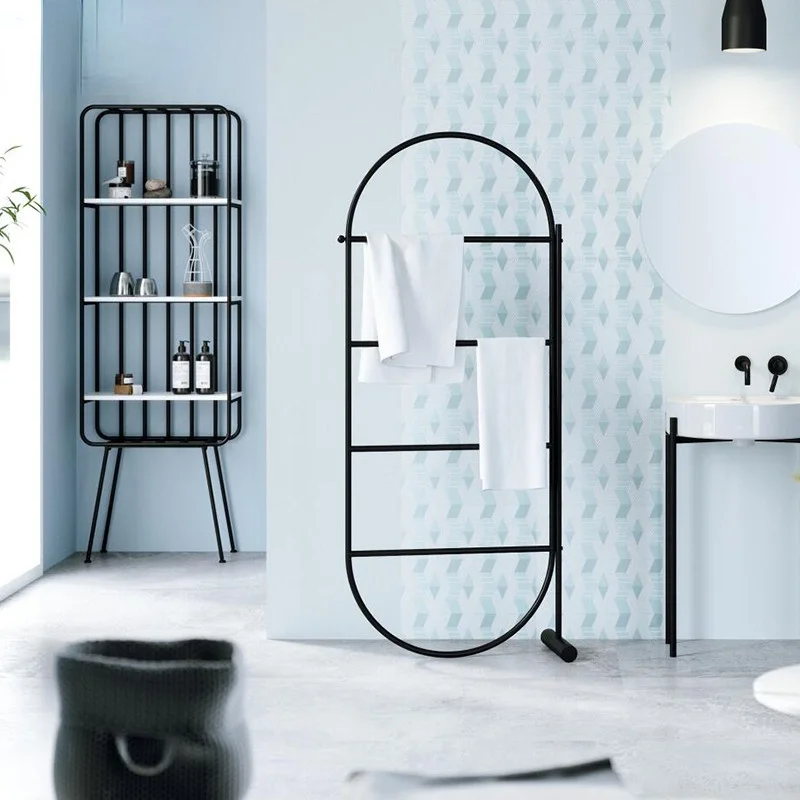 zq Bathroom Towel Rack Nordic Simple Creative Vertical Floor-Standing Coat  And Cap Bedroom Hanger - AliExpress