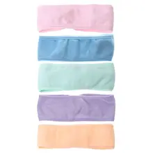 Женская Мягкая повязка для волос на голову, макияж, косметика, спа, Ванна, Душ, гибкая повязка на голову